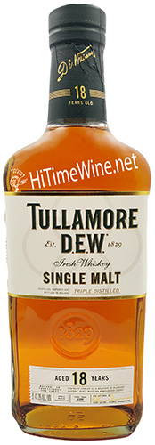 picture of TULLAMORE DEW 18 YEAR 750 MILLILITER BOTTLE