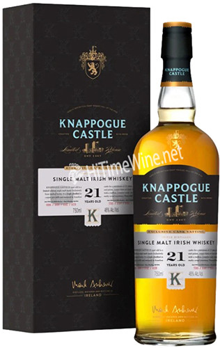Picture of KNAPPOGUE 21YR WHISKY 750ML SINGLE MALT IRISH WHISKEY
