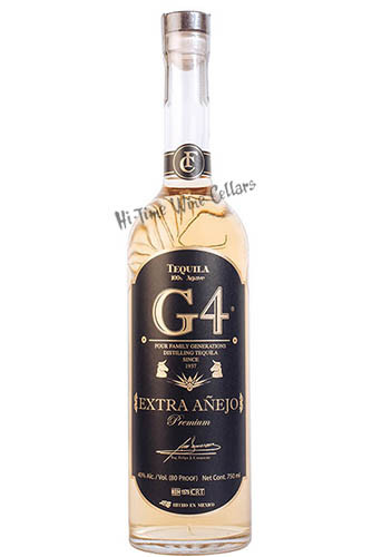 Picture of G4 EXTRA ANEJO TEQUILA 750