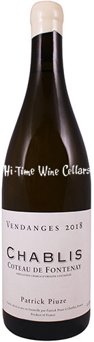 Picture of PATRICK PIUZE 2019 CHABLIS COTEAU DE FONTENAY