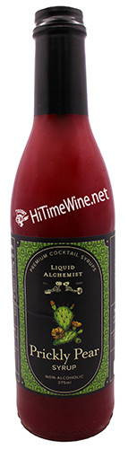 PICTURE OF LIQUID ALCHEMIST PRICKLY PEAR; 375 MILLILITER BOTTLE; COCKTAIL SYRUP