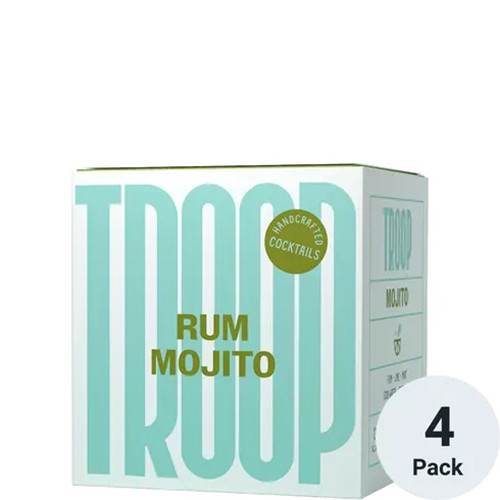 TROOP RUM MOJITO 4PK 200ML 