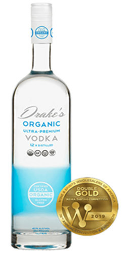 Picture of DRAKE'S ORGANIC VODKA XII 750