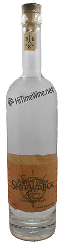 PICTURE OF BRINLEY GOLD SHIPWRECK WHITE RUM 750 MILLILITER BOTTLE
