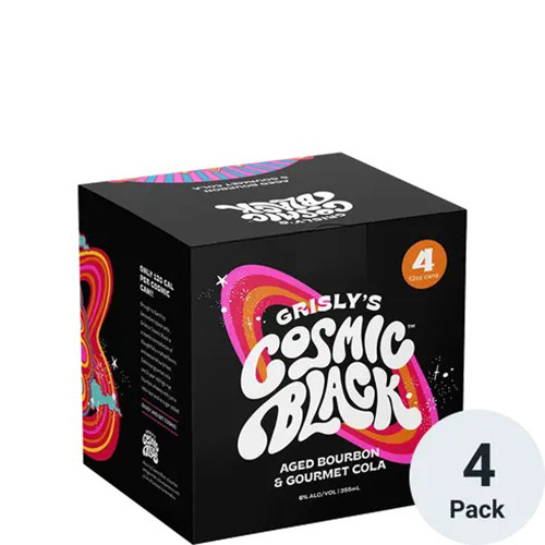 GRISLY'S COSMIC BLACK 4PK 12OZ 