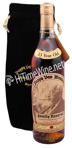 picture of PAPPY VAN WINKLE, 23 YEAR; 750 MILLILITER BOTTLE; KENTUCKY STRAIGHT BOURBON WHISKEY