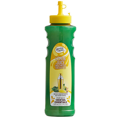 Picture of MASTER OF MIXES COCKTAILS ESSENTIALS LEMON JUICE SINGLE PRESSED 375ML