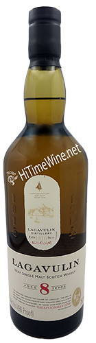 PICTURE OF LAGAVULIN 8 YEAR; 96 PROOF, 750 MILLILITER BOTTLE