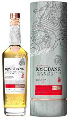 Picture of ROSEBANK 30 YEAR 48.6% 750ML DIST-1990 BOTTLED-2020 LOWLAND SINGLE MALT SCOTCH WHISKY