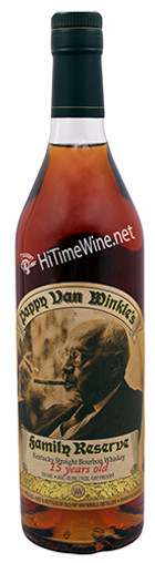 PICTURE OF PAPPY VAN WINKLE 15 YEAR; 750 MILLILITER BOTTLE; KENTUCKY STRAIGHT BOURBON WHISKEY