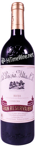 Picture of LA RIOJA ALTA 2010 890 SELECCION ESPECIAL GRAN RESERVA
