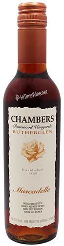 Picture of CHAMBERS ROSEWOOD RUTHERGLEN MUSCAT 375ML