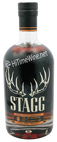 PICTURE OF STAGG KENTUCKY STRAIGHT BOUBRON; 750 MILLILITER BOTTLE; KENTUCKY STRAIGHT BOURBON WHISKY