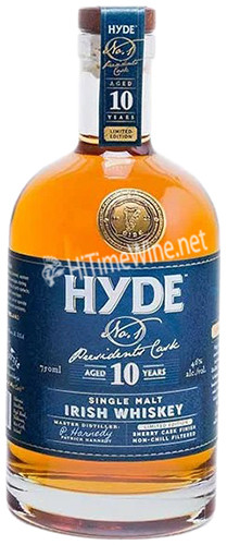 Picture of HYDE #1 PRESIDENTS CASK 10YR SHERRY CASK 750ML IRISH SINGLE MALT WHISKEY
