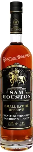 Picture of SAM HOUSTON SMALL BATCH RESERVE 54% 750ML KENTUCKY STRAIGHT BOURBON WHISKEY