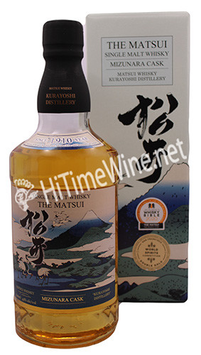 PICTURE OF MATSUI MIZUNARA JAPANESE SINGLE MALT WHISKY;  48%, TOTTORI; KURAYOSHI DISTILLERY