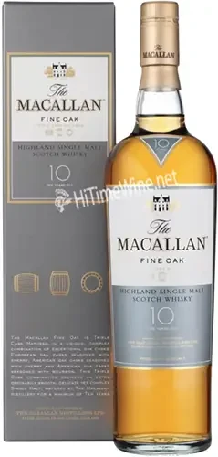 Picture of MACALLAN 10YR FINE OAK 700ML HIGHLAND SINGLE MALT SCOTCH