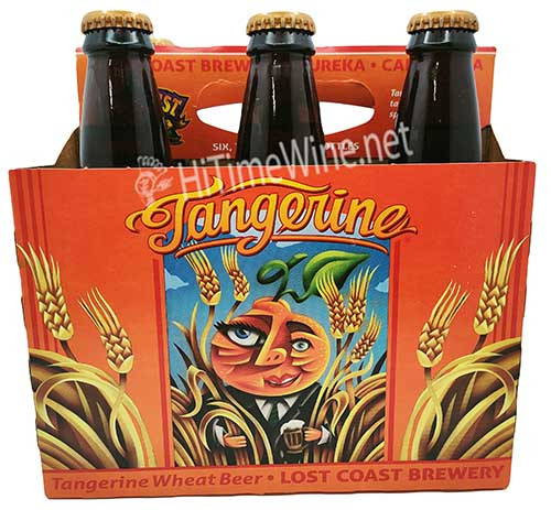 Picture of LOST COAST TANGERINE WHEAT 12OZ 6 PACK BOTTLES