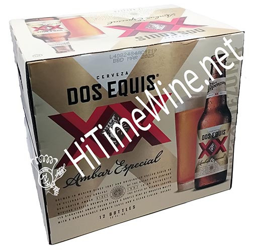 PICTURE OF DOS EQUIS AMBER ESPECIAL 12 PACK 12 OUNCE BOTTLES