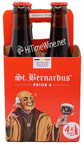 Picture of ST. BERNARDUS PRIOR 8 BELGIAN DUBBEL 8% ABV 4 PACK 11.2oz BOTTLES