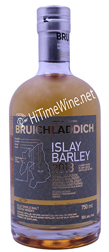 picture of BRUICHLADDICH ISLAY BARLEY 2013; 50% ABV; 750 MILLILITER BOTTLE; ISLAY SINGLE MALT SCOTCH WHISKY