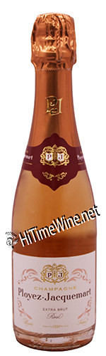PICTURE OF PLOYEZ-JAC BT ROSE 375 MILLILITER BOTTLE; PLOYEZ-JAQUEMART EXTRA BRUT ROSE