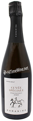 Picture of KARANIKA EXTRA BRUT SPARKLING WINE FROM MACEDONIA GREECE 750ml