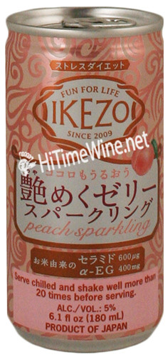 Picture of OZEKI IKEZO SPARKLING PEACH JELLY SAKE 180ML CAN