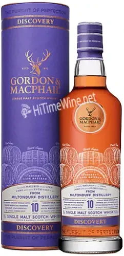 Picture of GORDON & MACPHAIL MILTONDUFF 10YR 43% 750ML SINGLE MALT SCOTCH WHISKY