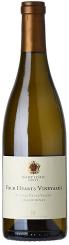 Picture of HARTFORD COURT CHARDONNAY \"FOUR HEARTS\" RUSSIAN RIVER VALLEY 750mL