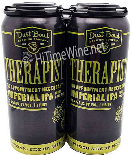 Picture of DUST BOWL THERAPIST DIPA 16OZ 4 PACK CANS ELK GROVE, CA