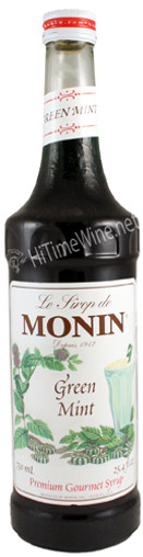 Picture of MONIN GREEN MINT SYRUP  750ML