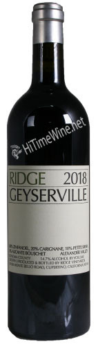 Picture of RIDGE 2019 PROPRIETARY RED \\\"GEYSERVILLE\\\" SONOMA COUNTY 750mL