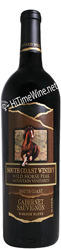 Picture of SOUTH COAST CABERNET SAUVIGNON \"WILD HORSE PEAK\" SOUTH COAST 750mL