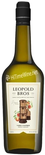Picture of LEOPOLD BROS THREE CHAMBER PEACH LIQUEUR 40% 700ML COLORADO