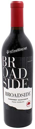 Picture of BROADSIDE CABERNET SAUVIGNON PASO ROBLES 750mL