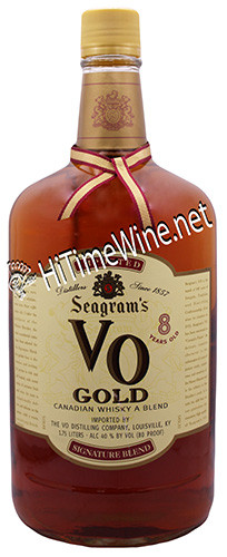 PICTURE OF SEAGRAM'S VO GOLD 8 YEAR 1.75 LITER