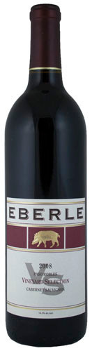 Picture of EBERLE CABERNET SAUVIGNON \\\"VINEYARD SELECTION\\\" PASO ROBLES 750mL
