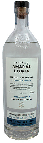 PICTURE OF AMARAS LOGIA SIERRA NEGRA MEZCAL; 43%, 700 MILLILITER BOTTLE