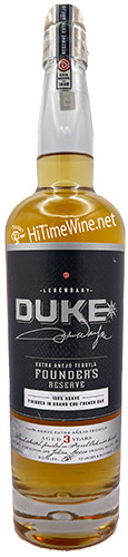 Picture of DUKE EXTRA ANEJO 3YR FOUNDERS RESERVE TEQUILA  FINISHED IN GRAND CRU FRENCH OAK CASK