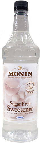 Picture of MONIN SUGAR FREE SWEETENER SYRUP 1LT