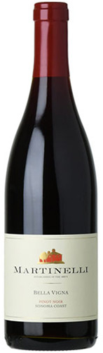 picture of MARTINELLI 2023 PINOT NOIR "BELLA VIGNA" RUSSIAN RIVER VALLEY 750mL