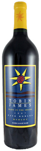 Picture of TOBIN JAMES MERLOT \"MADE IN THE SHADE\" PASO ROBLES 750mL
