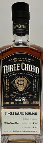 THREE CHORD HI-TIME SINGLE BARREL 116.24PF 750ML KENTUCKY STRAIGHT BOURBON WHISKEY