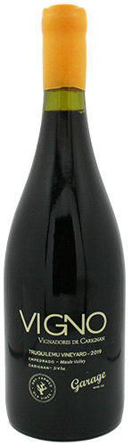 Picture of GARAGE WINE CO. 2019 "VIGNO" CARINENA DRY FARMED OLD VINES 750ml