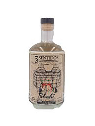 5 SENTIDOS TOBALA MEZCAL 750ML SPIRITS DISTILLED FROM AGAVE; ALBERTO MARTINEZ; BATCH: PZ8111