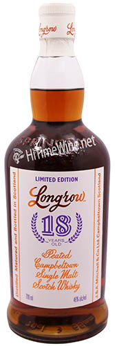 Picture of LONGROW 18 YEAR 700ML 92 PROOF LIMITED EDITION PEATED