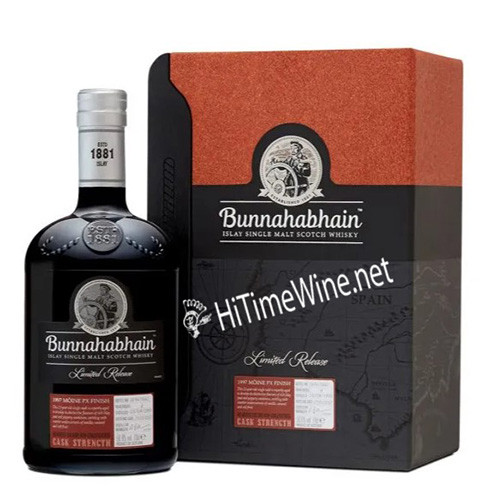 Picture of BUNNAHABHAIN PX 22YR CASK STRENGTH 50% 700ML LIMITED RELEASE; 1997 MOINE PX FINISH; ISLAY SINGLE MALT SCOTCH WHISKY