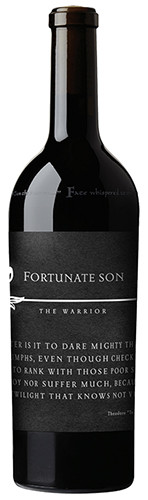 Picture of FORTUNATE SON 2018 CABERNET SAUVIGNON \"THE WARRIOR\" NAPA VALLEY 750mL