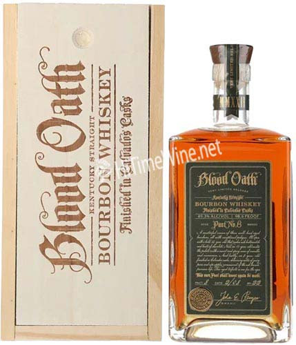 Picture of BLOOD OATH PACK NO.8 2022 49.3% 750ML FINISHED IN CALVADOS CASKS; KENTUCKY STRAIGHT BOURBON WHISKEY